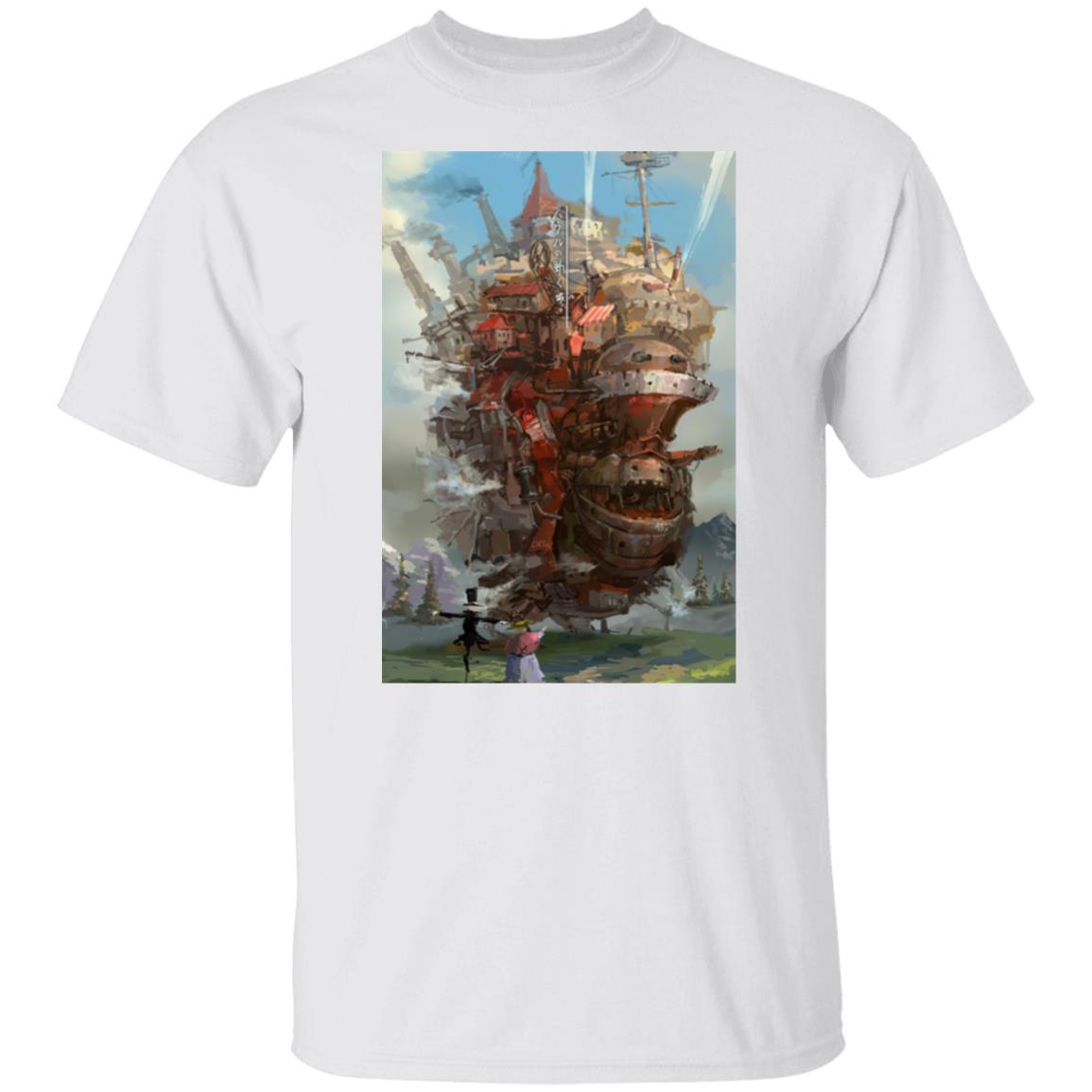 Howl’s Moving Castle Watercolor Fanart T Shirt