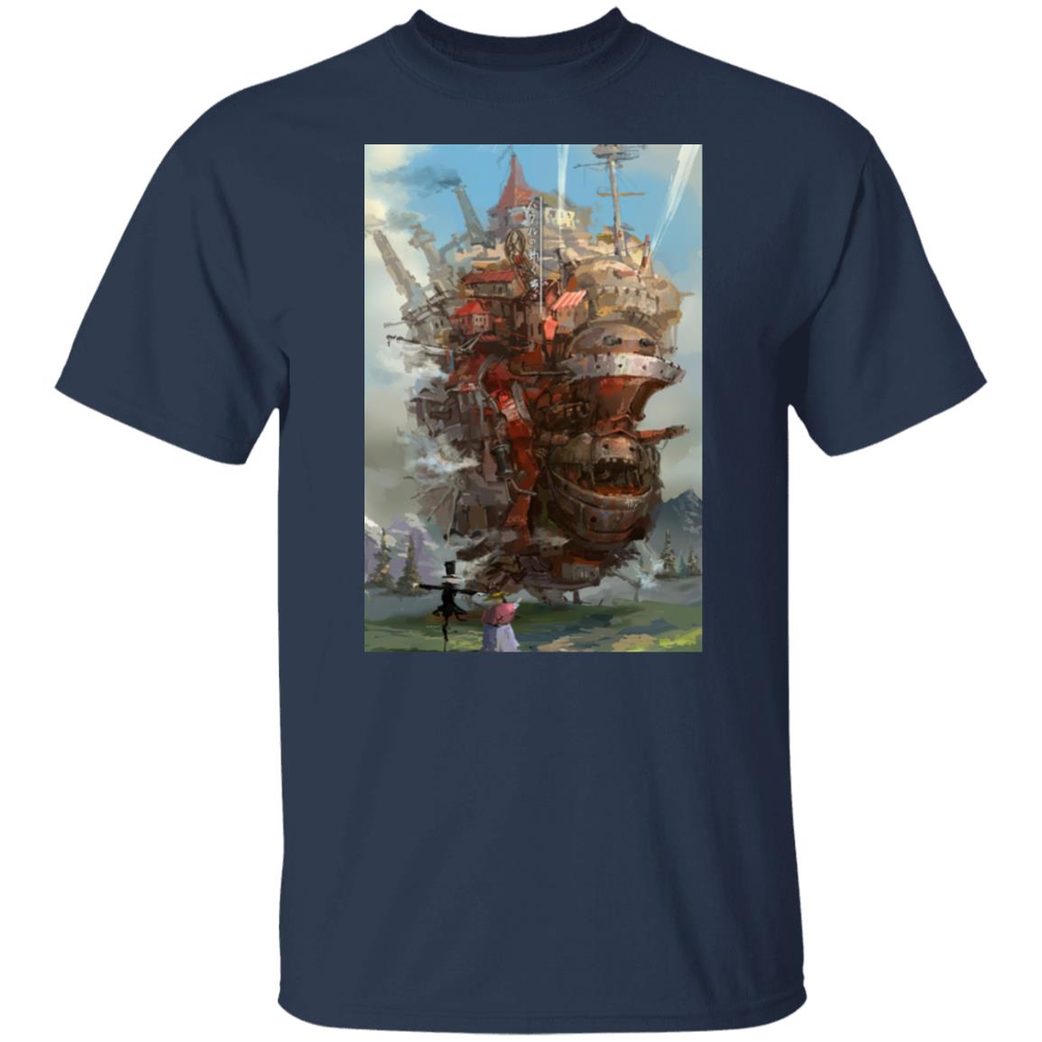 Howl’s Moving Castle Watercolor Fanart T Shirt