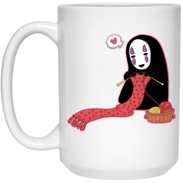 Spirited Away No Face Kaonashi Knitting Mug Ghibli Store ghibli.store