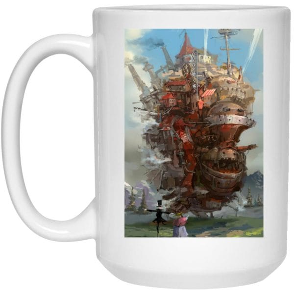 Howl’s Moving Castle Watercolor Fanart Mug