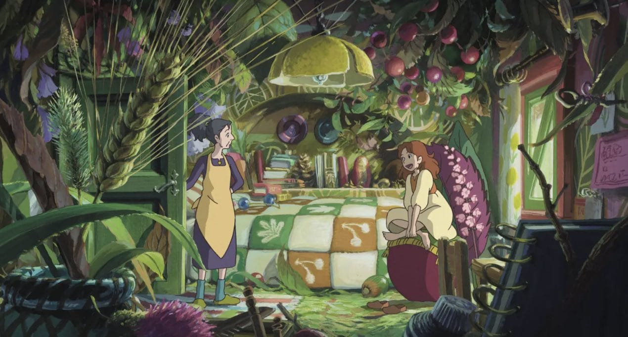 Arrietty house from The Secret World of Arrietty