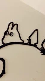 My Neighbor Totoro Acrylic 3D Wall Decor Stickers Ghibli Store ghibli.store