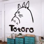 My Neighbor Totoro Acrylic 3D Wall Decor Stickers Ghibli Store ghibli.store