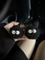 Cute Soot Sprites Car Seat Back Hook Set 2pcs Ghibli Store ghibli.store