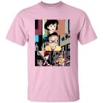 Kiki’s Delivery Service Tower Collage T Shirt for Kid Ghibli Store ghibli.store