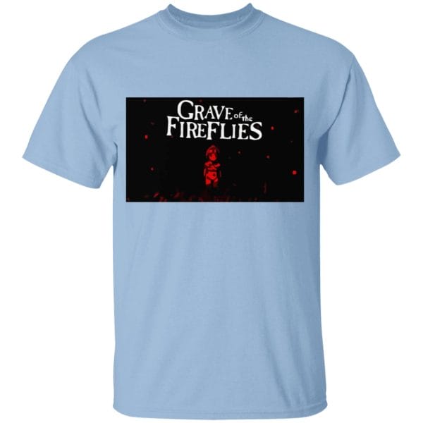 Grave of The Fireflies Poster T Shirt for Kid Ghibli Store ghibli.store