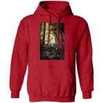 Mononoke and The Wolf in The Jungle Hoodie
