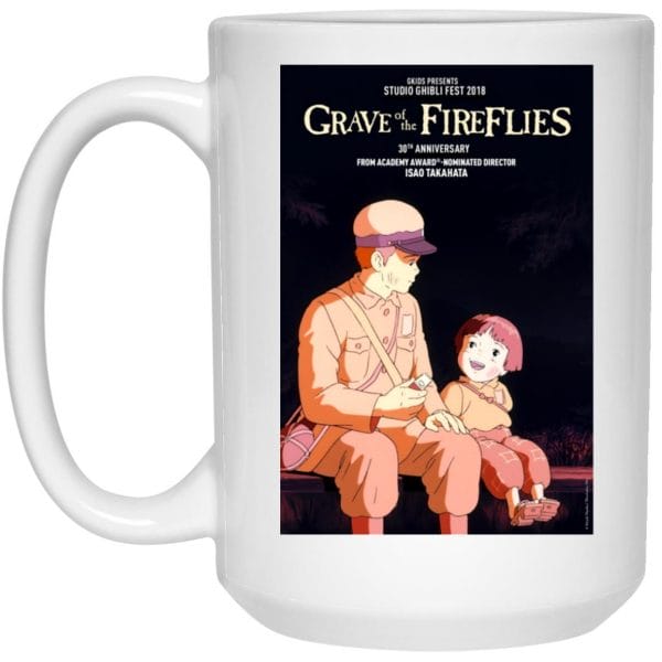 Grave of The Fireflies Poster 1 Mug Ghibli Store ghibli.store