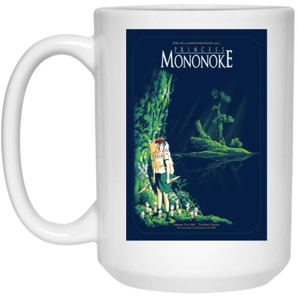 Princess Mononoke and the Spirits Mug Ghibli Store ghibli.store