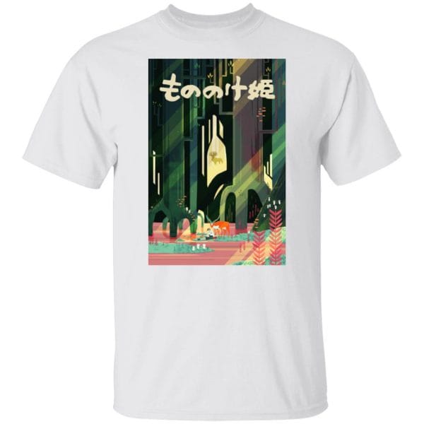 Mononoke and Ashitaka by The River T Shirt