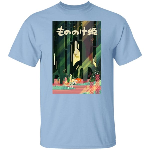 Mononoke and Ashitaka by The River T Shirt