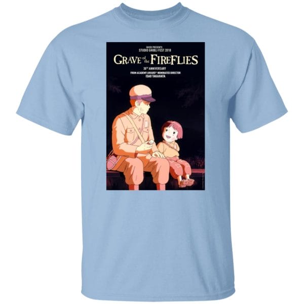 Grave of The Fireflies Poster 1 T Shirt Ghibli Store ghibli.store