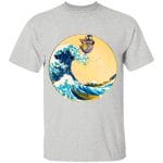 Totoro On The Waves T Shirt for Kid Ghibli Store ghibli.store
