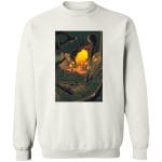 Nausicaa of the Valley of the Wind Poster 2 Sweatshirt Ghibli Store ghibli.store