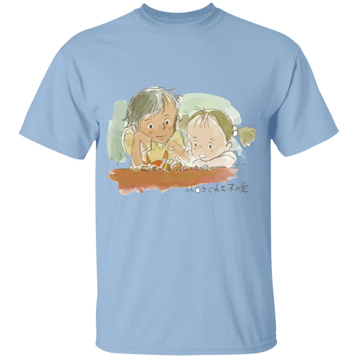 My Neighbor Totoro - Mei \u0026 Satsuki Water Color T Shirt for Kid - Ghibli  Store