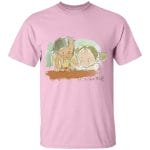 My Neighbor Totoro – Mei & Satsuki Water Color T Shirt for Kid Ghibli Store ghibli.store