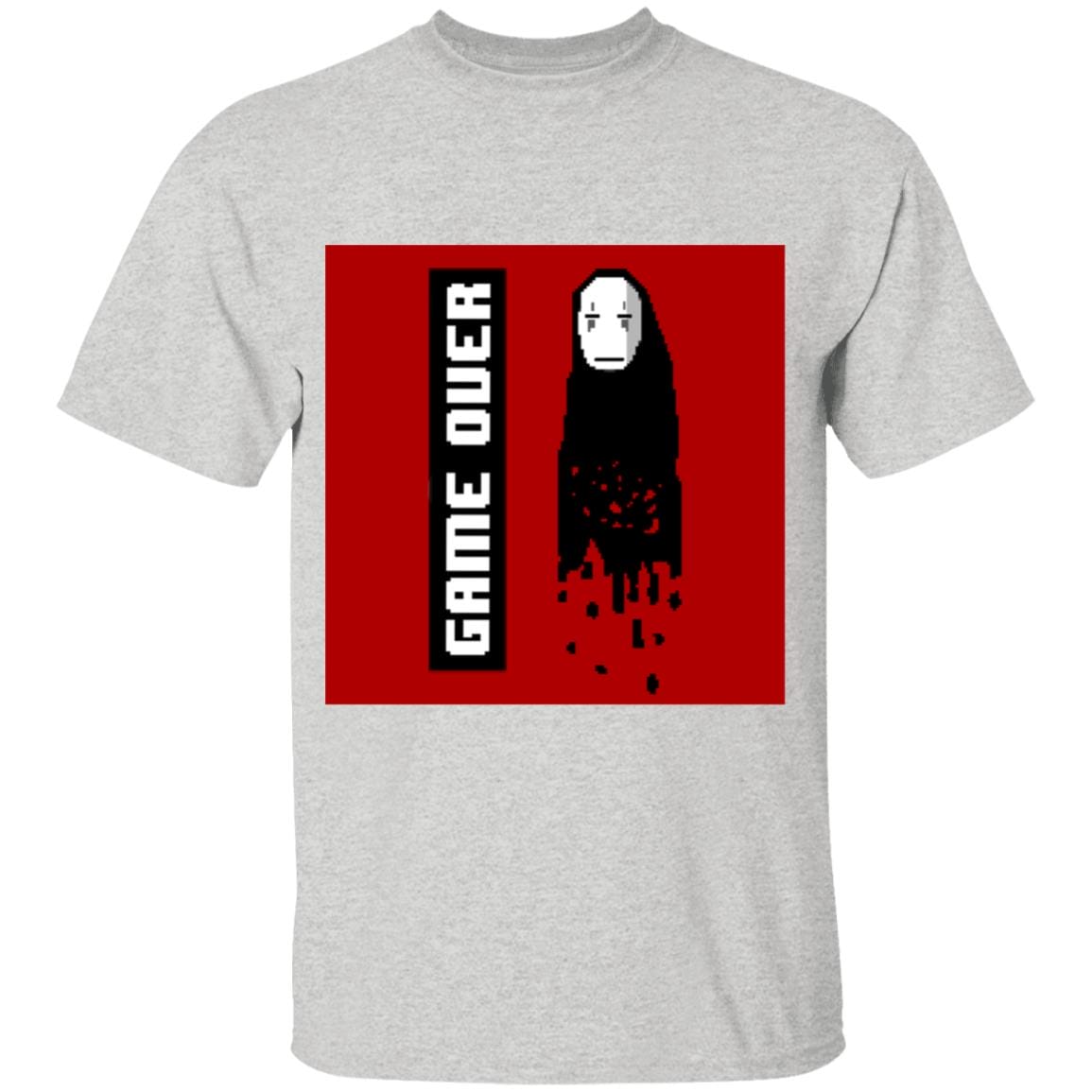 Spirited Away No Face 8 BIT Game Over T Shirt for Kid Ghibli Store ghibli.store
