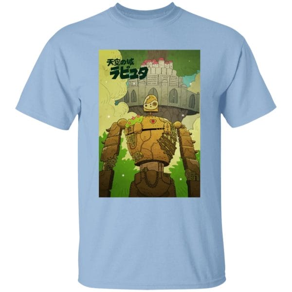 Laputa Castle in the Sky Robot Warrior T Shirt for Kid Ghibli Store ghibli.store