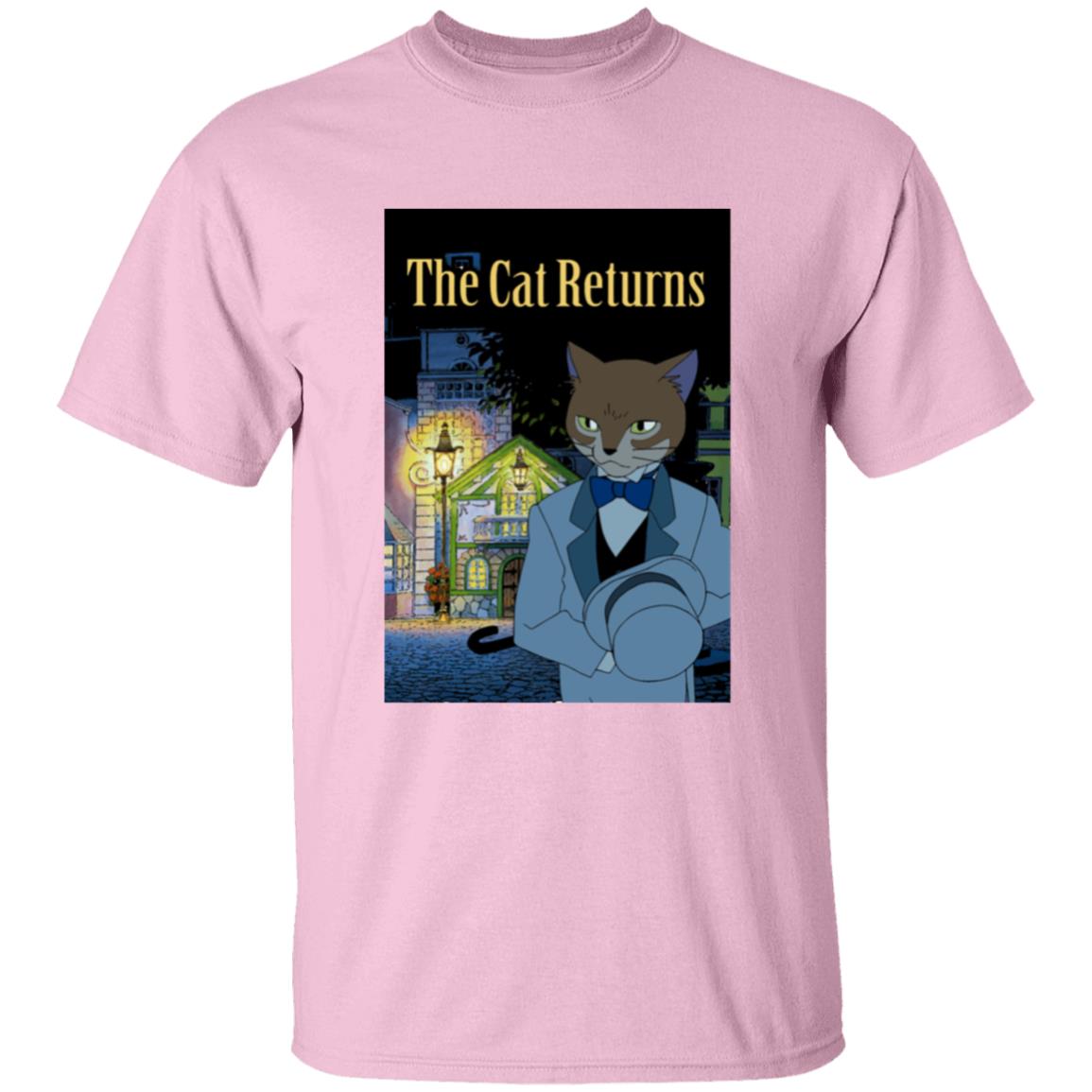 The Cat Returns Poster T Shirt for Kid Ghibli Store ghibli.store