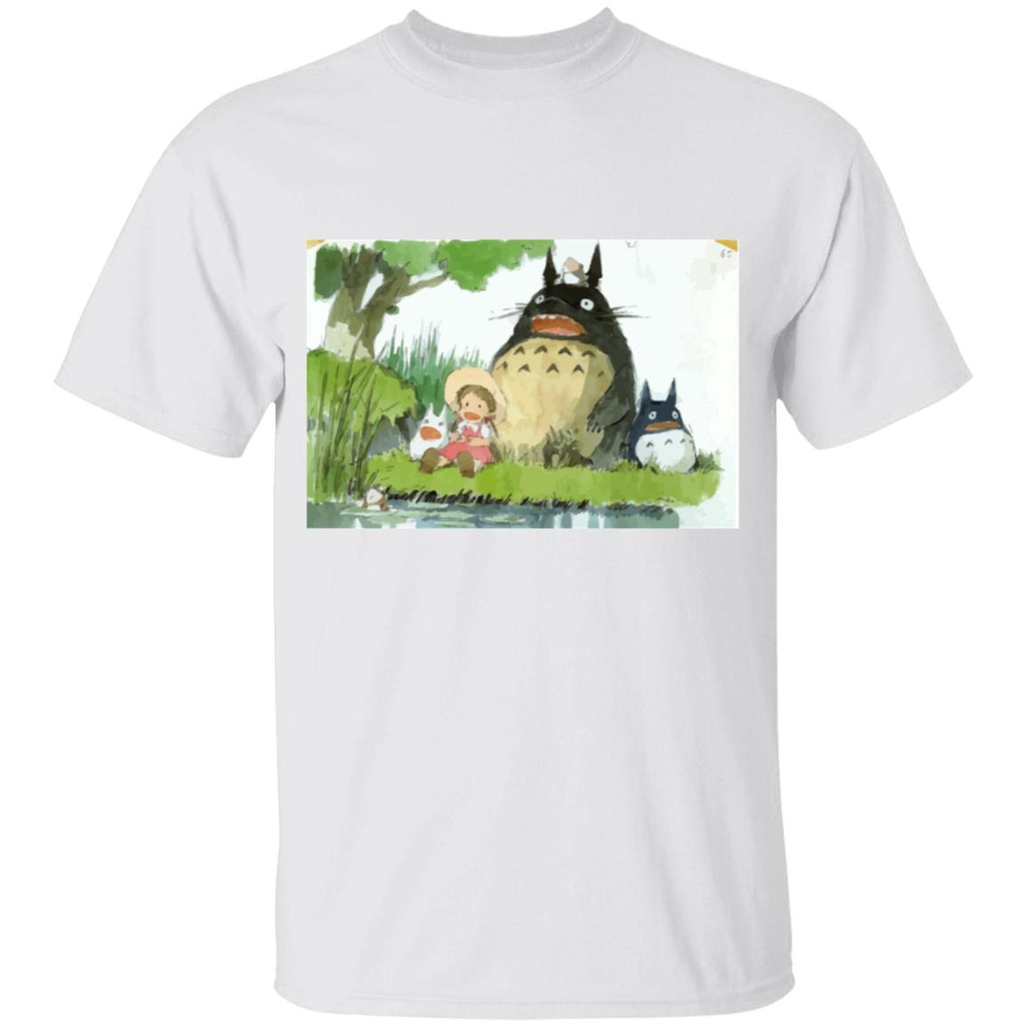 My Neighbor Totoro Picnic Fanart T Shirt for Kid Ghibli Store ghibli.store