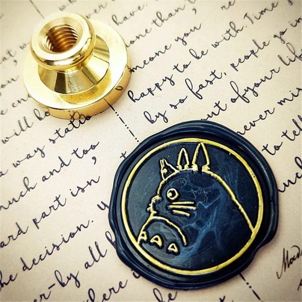 My Neighbor Totoro Seal Wax Stamp Ghibli Store ghibli.store