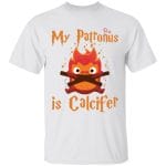Howl’s Moving Castle – My Patronus is Calcifer T Shirt for Kid Ghibli Store ghibli.store