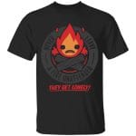 Howl’s Moving Castle – Never Leave a Fire Kid T Shirt