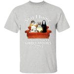 Stay Home and Watch Ghibli Movie T Shirt for Kid Ghibli Store ghibli.store