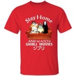 Stay Home and Watch Ghibli Movie T Shirt for Kid Ghibli Store ghibli.store
