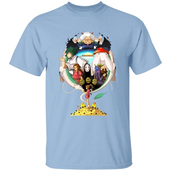 Spirited Away Characters Compilation T Shirt for Kid Ghibli Store ghibli.store
