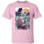 Ponyo and Sosuke Creative Art Kid T Shirt