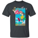Ponyo On The Cliff By The Sea Poster T Shirt for Kid Ghibli Store ghibli.store