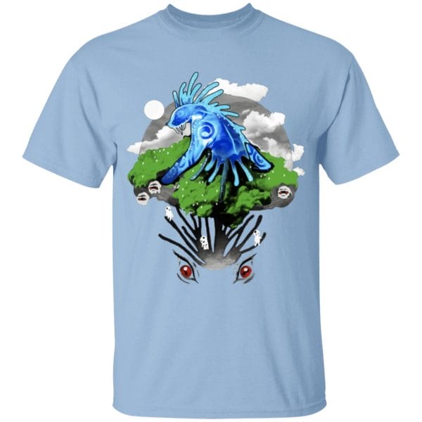 Princess Mononoke – A Battle Never Forget T Shirt for Kid Ghibli Store ghibli.store