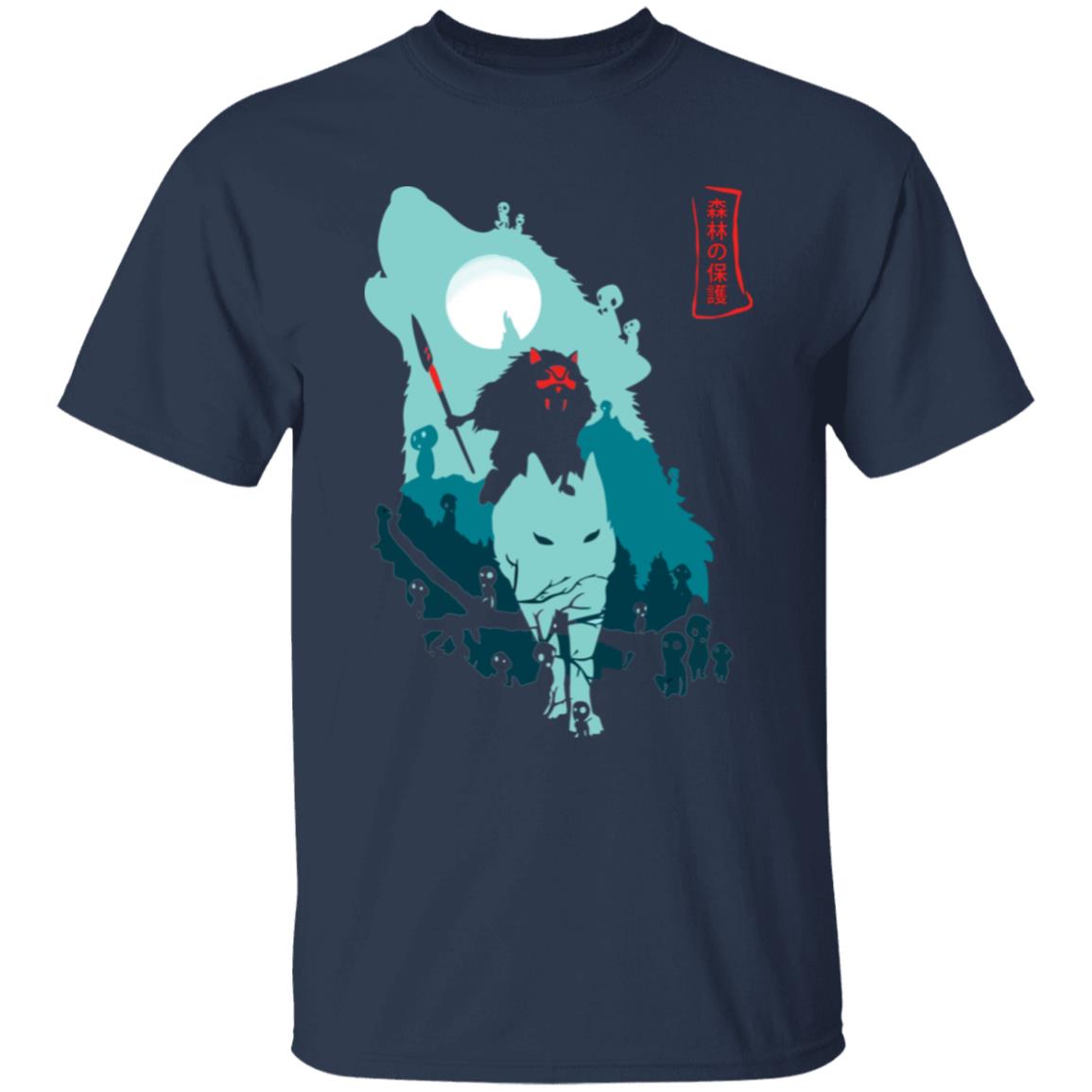Princess Mononoke – Guardians of the Forest T Shirt for Kid Ghibli Store ghibli.store
