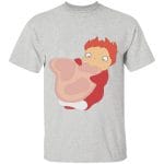 The Hungry ponyo T Shirt for Kid Ghibli Store ghibli.store