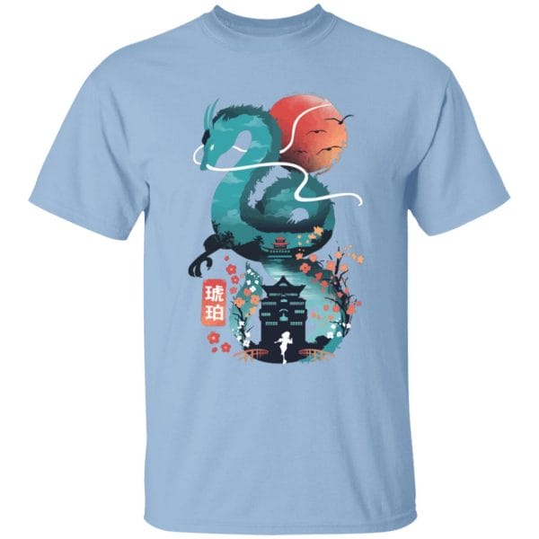 Spirited Away –  Flying Haku Dragon T Shirt for Kid Ghibli Store ghibli.store