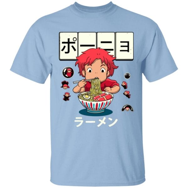 Ponyo and Sasuke Cutout Classic T Shirt for Kid Ghibli Store ghibli.store