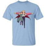 Howl’s Moving Castle – Howl and Sophie Running Classic Kid T Shirt