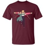 Howl’s Moving Castle – Howl and Sophie Running Classic T Shirt for Kid Ghibli Store ghibli.store
