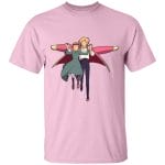 Howl’s Moving Castle – Howl and Sophie Running Classic Kid T Shirt