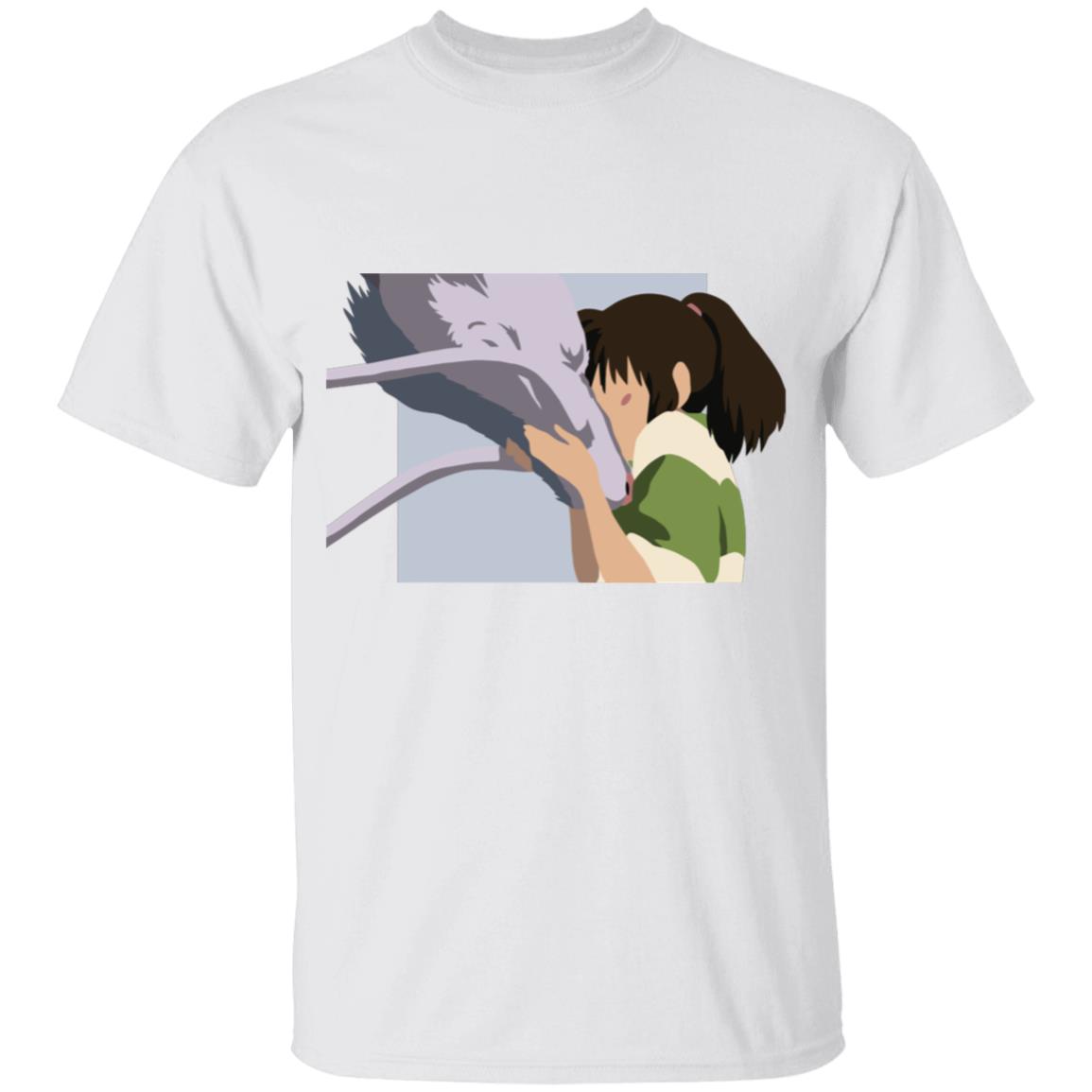 その他ブランド / SPIRITED AWAY/Tシャツ/L/コットン/WHT Spirited Away Haku and Chihiro Graphic T Shirt for Kid - Ghibli Store