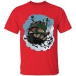 Howl’s Moving Castle Classic Color T Shirt for Kid Ghibli Store ghibli.store