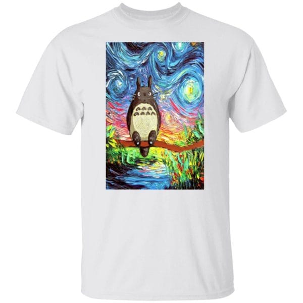 Totoro Starry Night T Shirt Ghibli Store ghibli.store