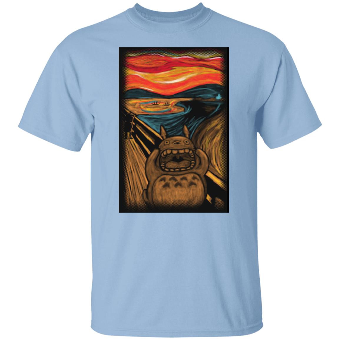 Totoro cover The Scream T Shirt - Ghibli Store