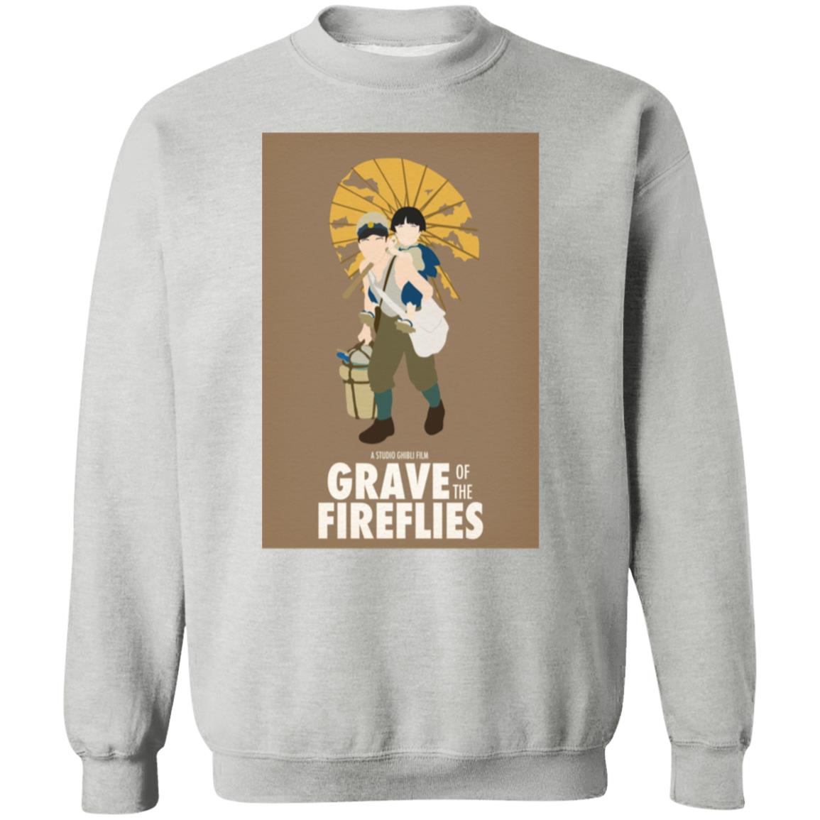 Grave of The Fireflies Simply Poster Sweatshirt