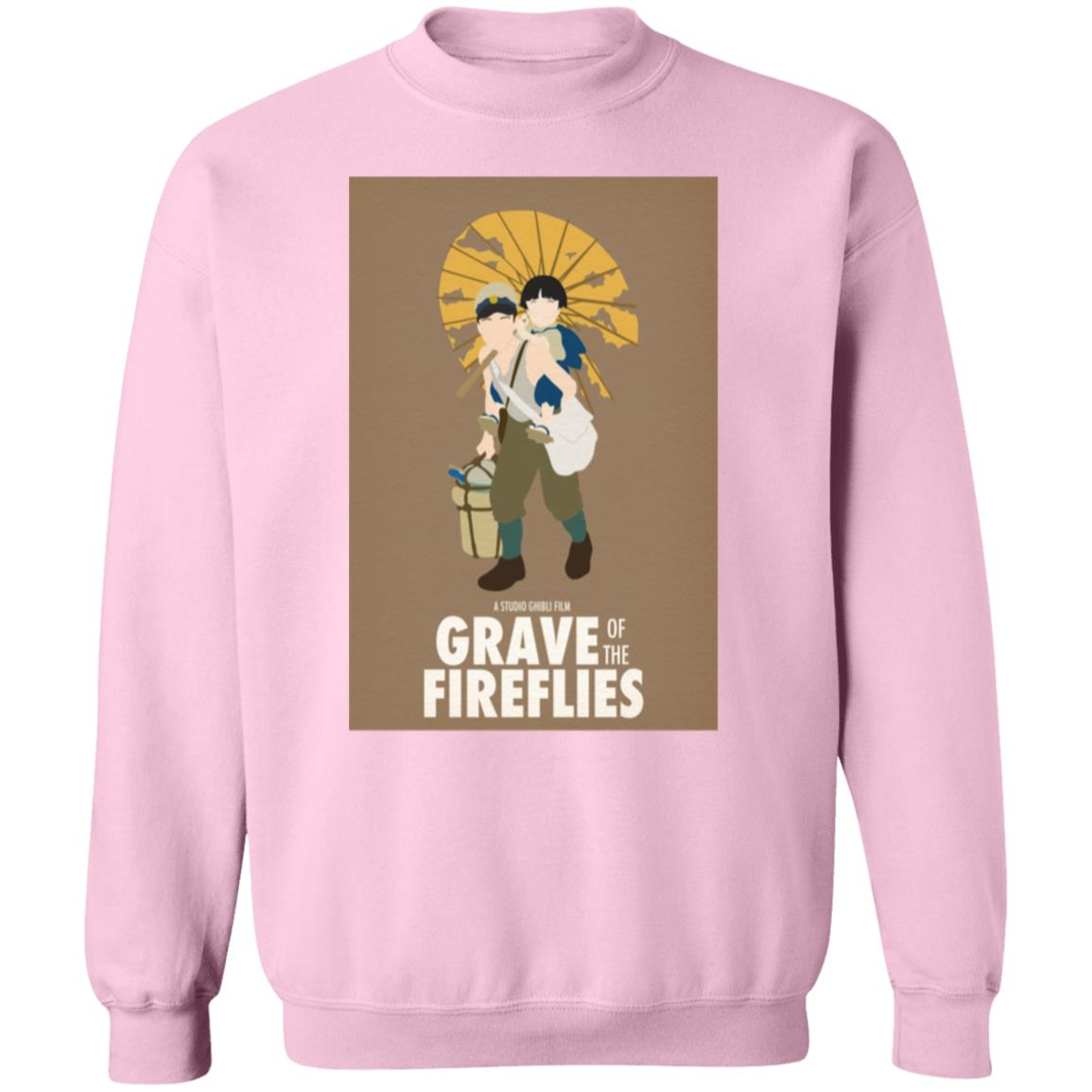 Grave of The Fireflies Simply Poster Sweatshirt