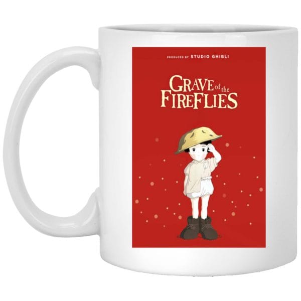 Grave of The Fireflies Simply Poster Mug Ghibli Store ghibli.store