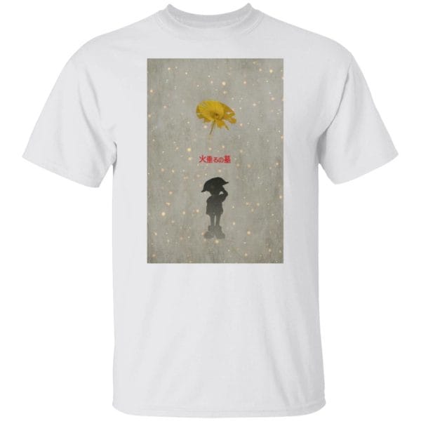 Grave of The Fireflies – Setsuko Simply Version T Shirt Ghibli Store ghibli.store