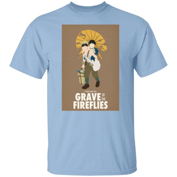 Grave of The Fireflies Simply Poster T Shirt