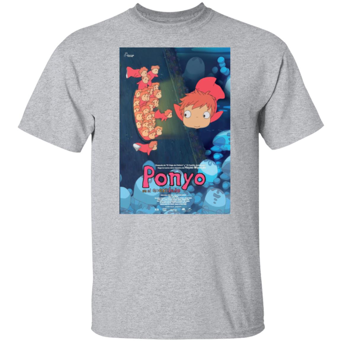 Ponyo Poster – Spanish Version T Shirt